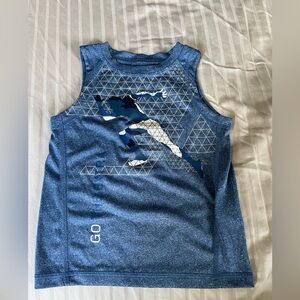 5/10$ Blue, athletic tank top, size3T Joe fresh